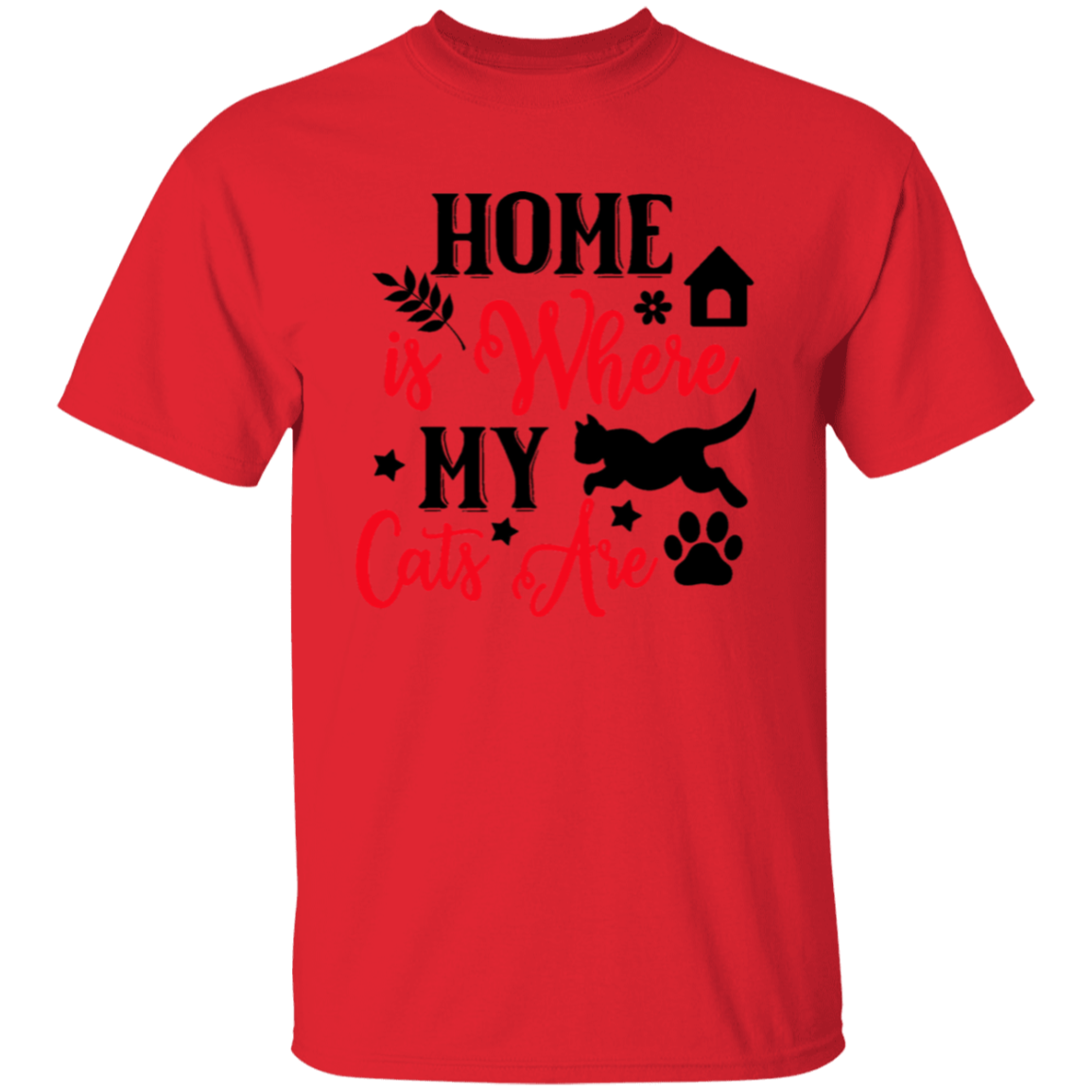 Home is where my |5.3 oz. T-Shirt