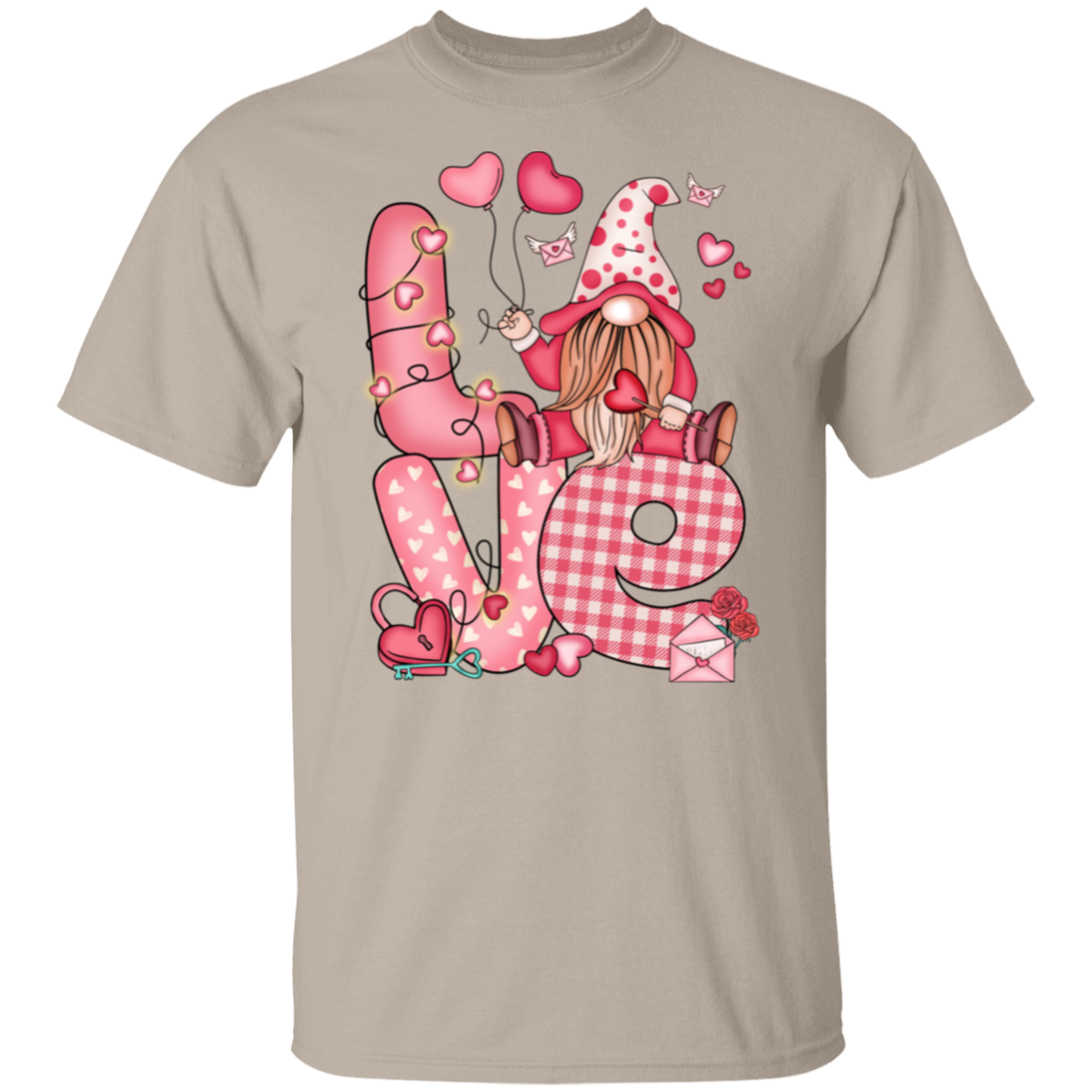 Gnome love |5.3 oz. T-Shirt