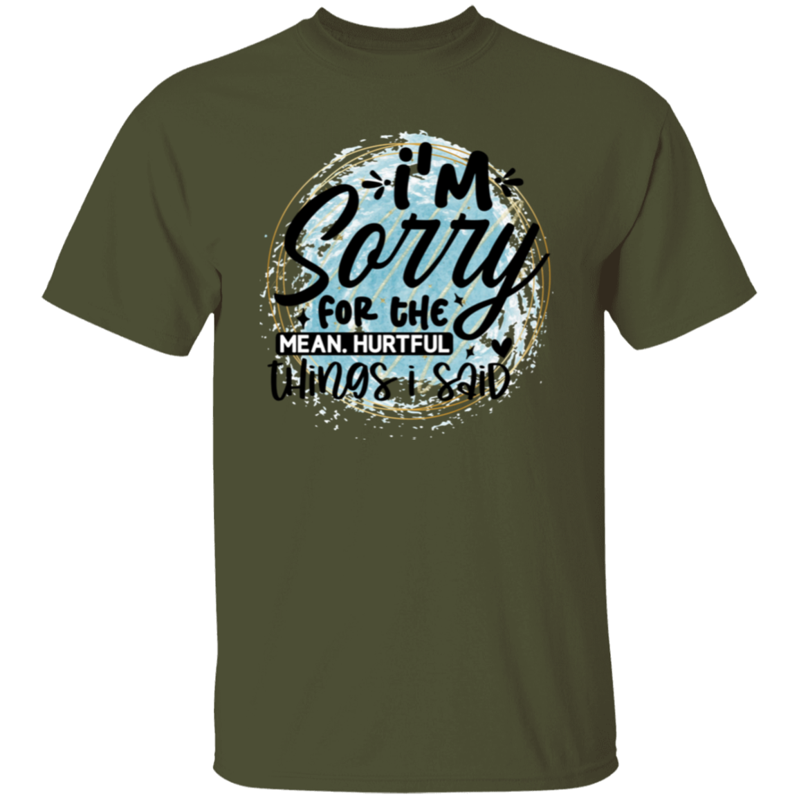 I'm sorry for the |5.3 oz. T-Shirt