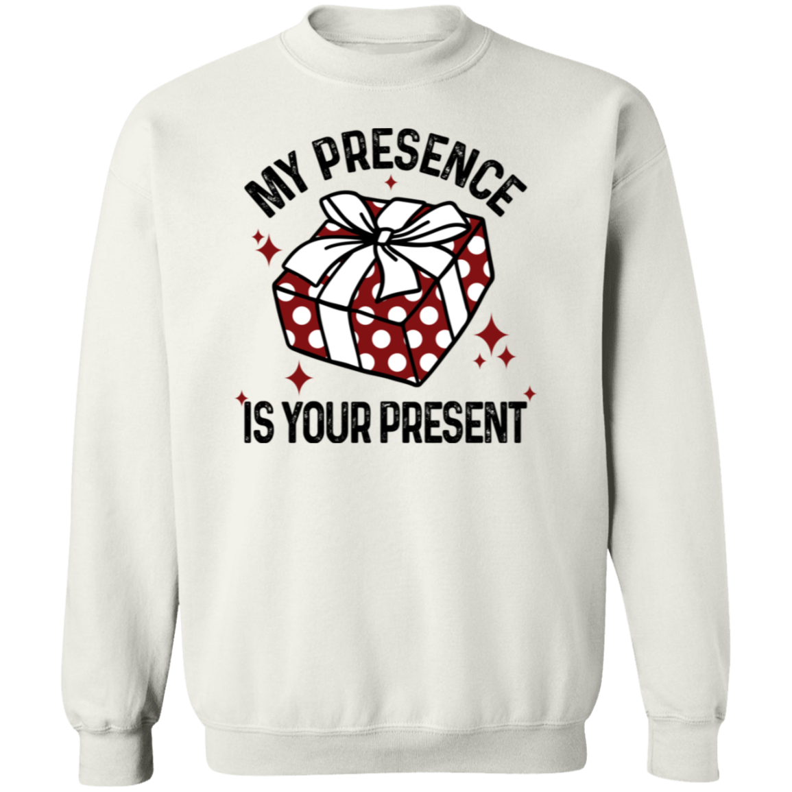 My Presence |Crewneck Pullover Sweatshirt