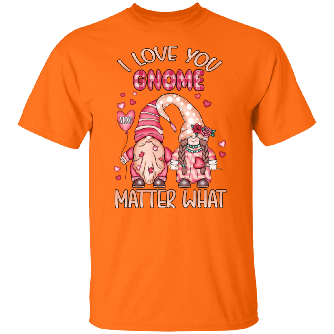 I love you gnome |5.3 oz. T-Shirt