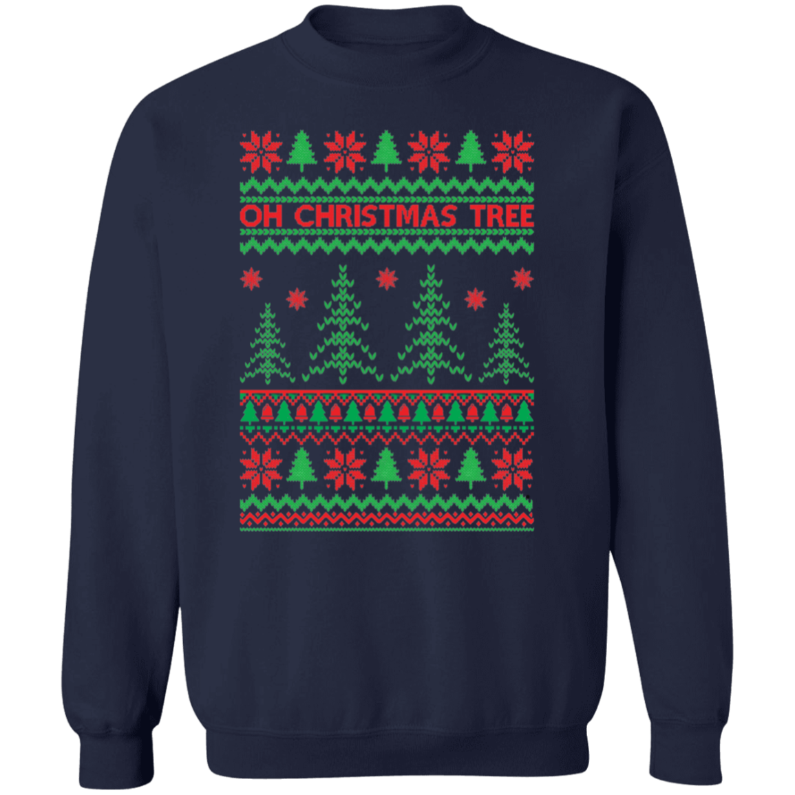 Oh Christmas Tree | Crewneck Pullover Sweatshirt