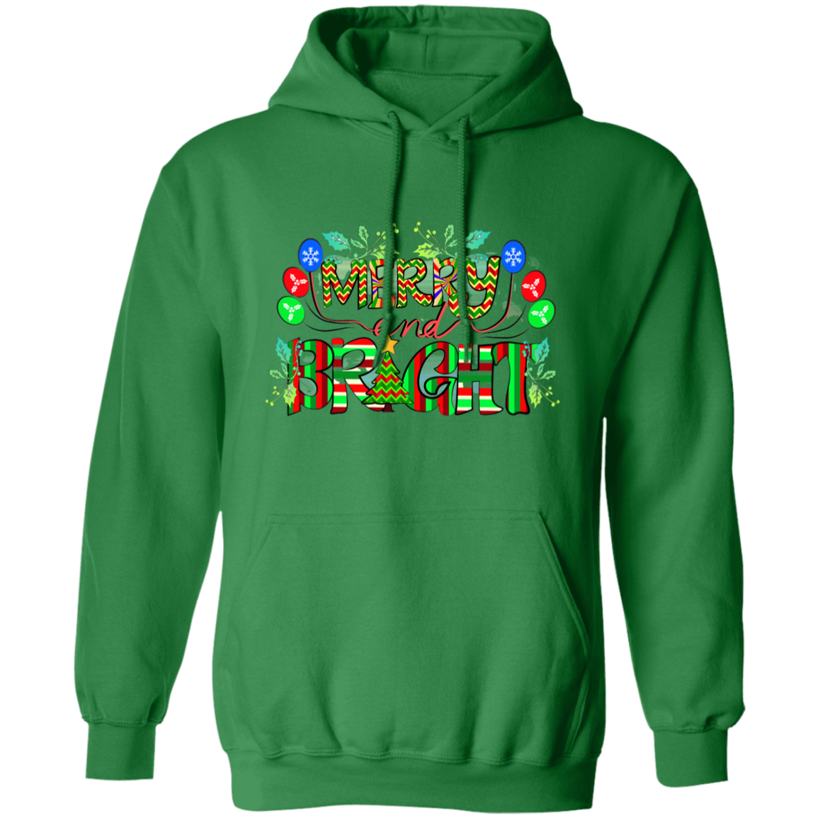 Merry & Bright #2 Pullover Hoodie