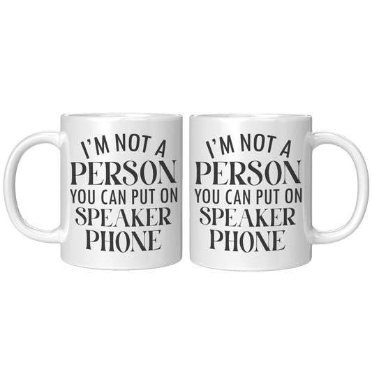 I'm not a person