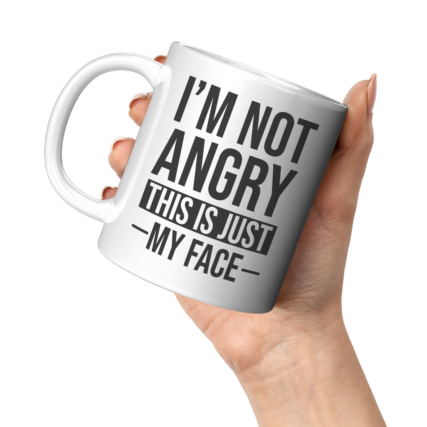 I'm not angry