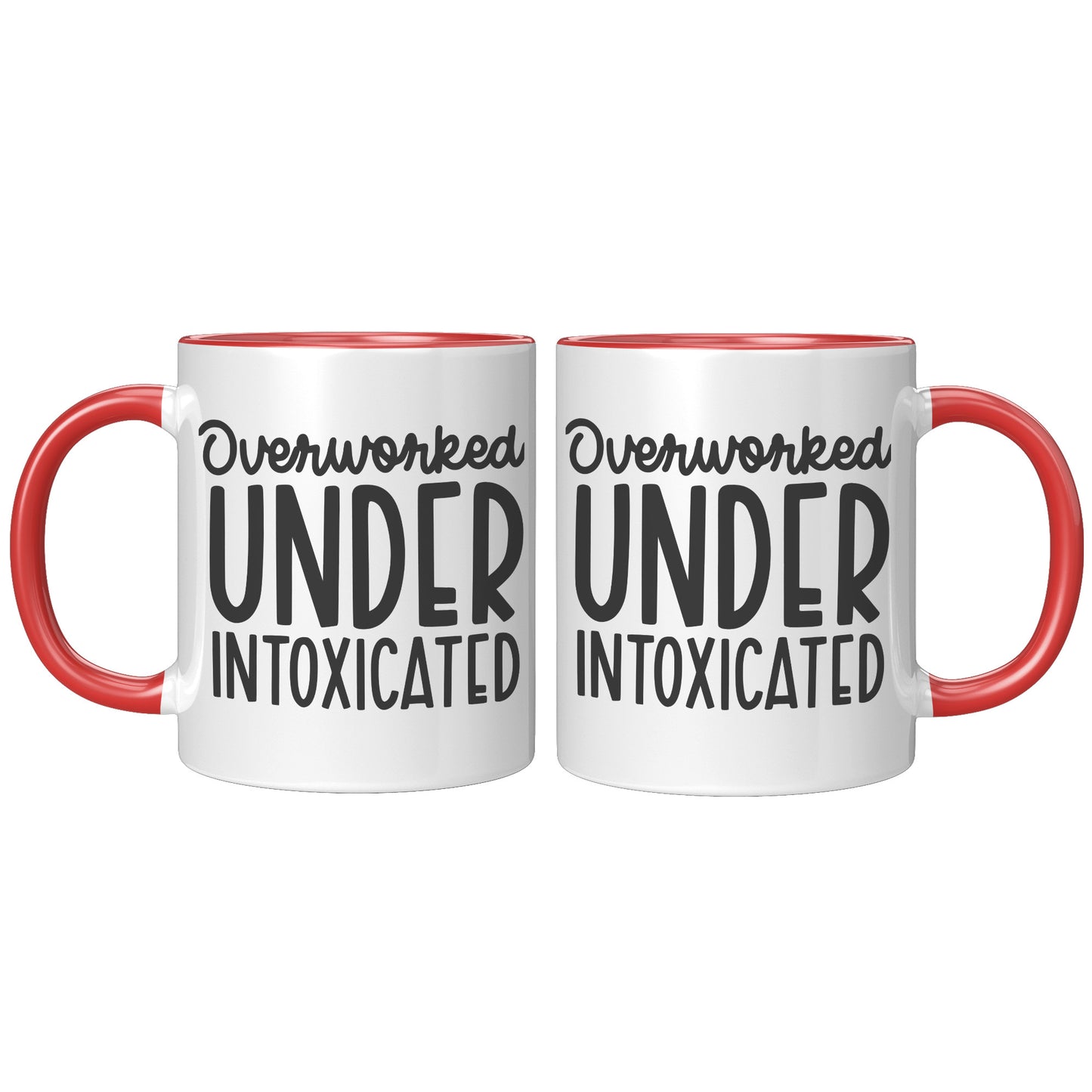 Overworked under intoxicated