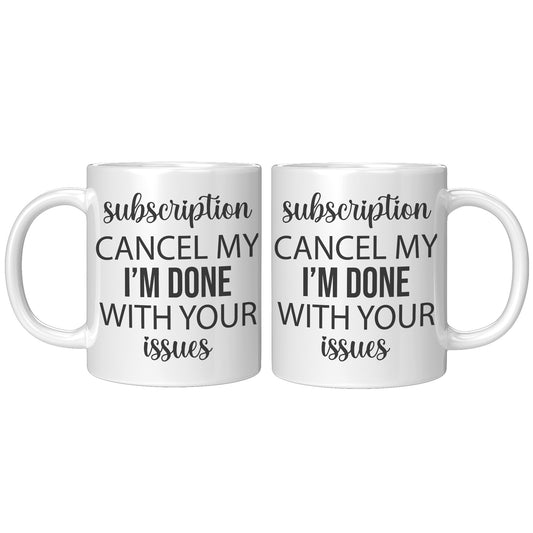 Subscription cancel mine