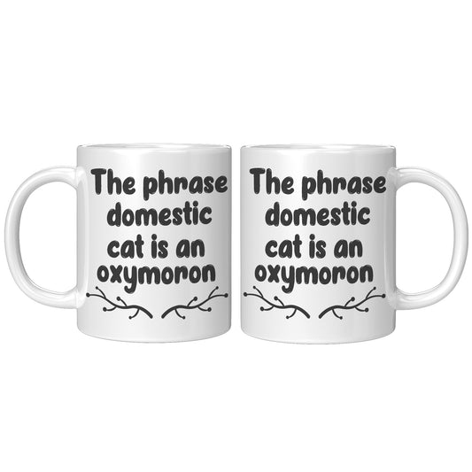 The phrase domestic cat