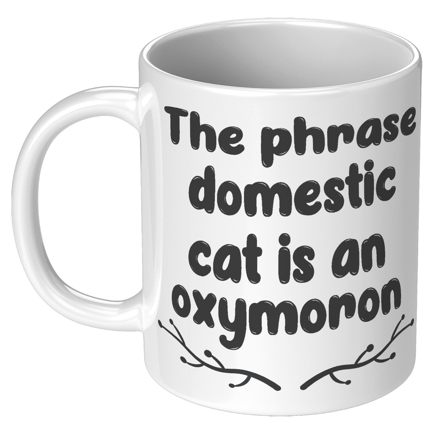 The phrase domestic cat