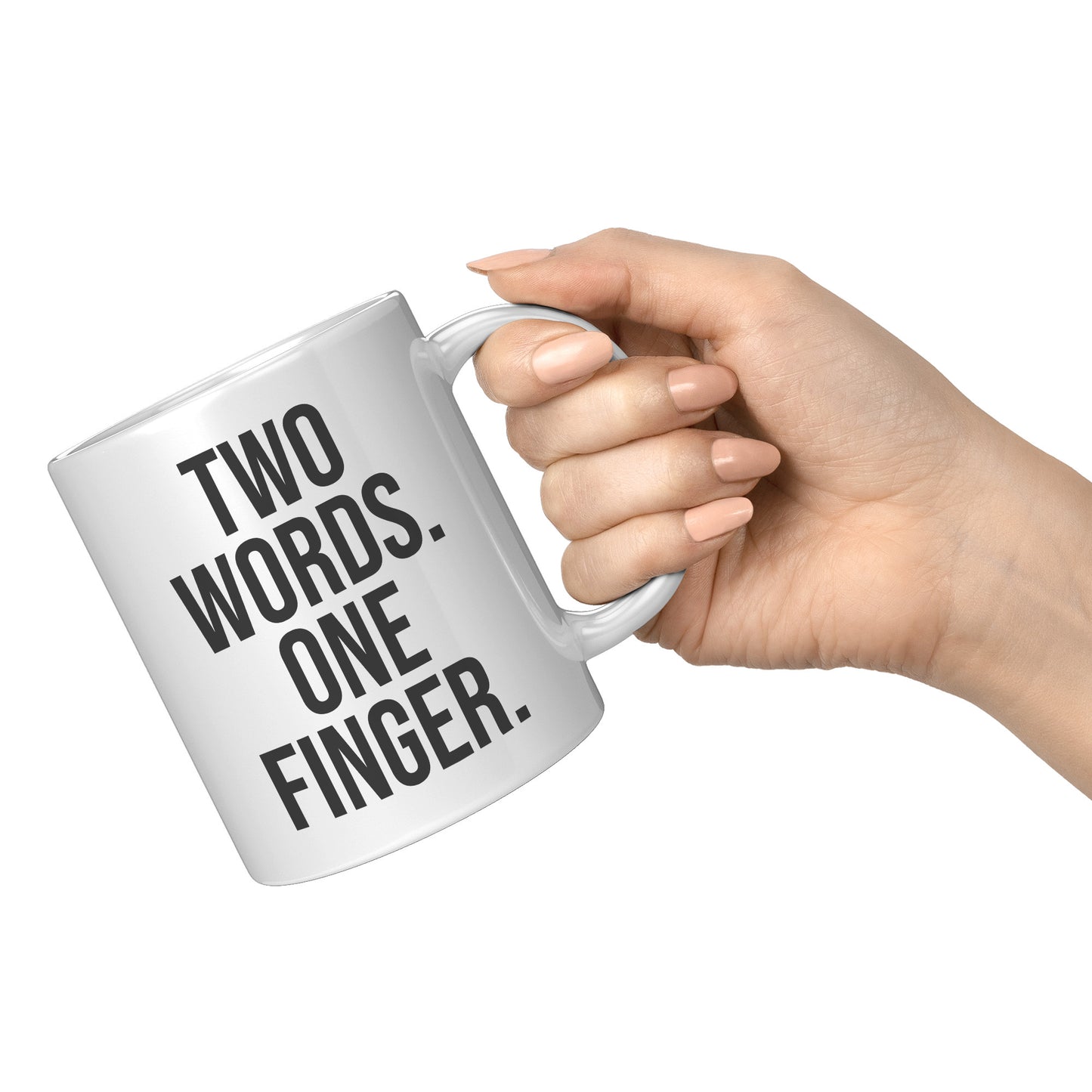 Two words one finger