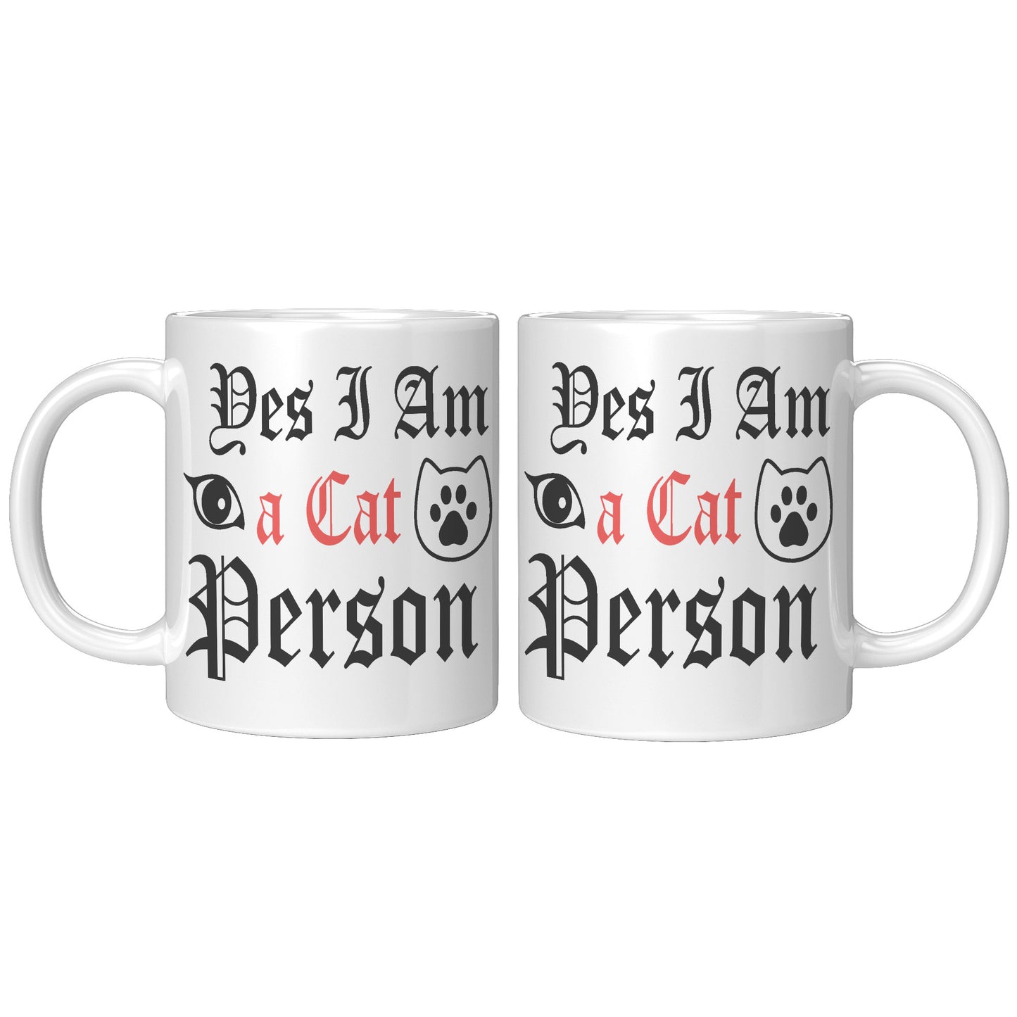 Yes, I am a cat person