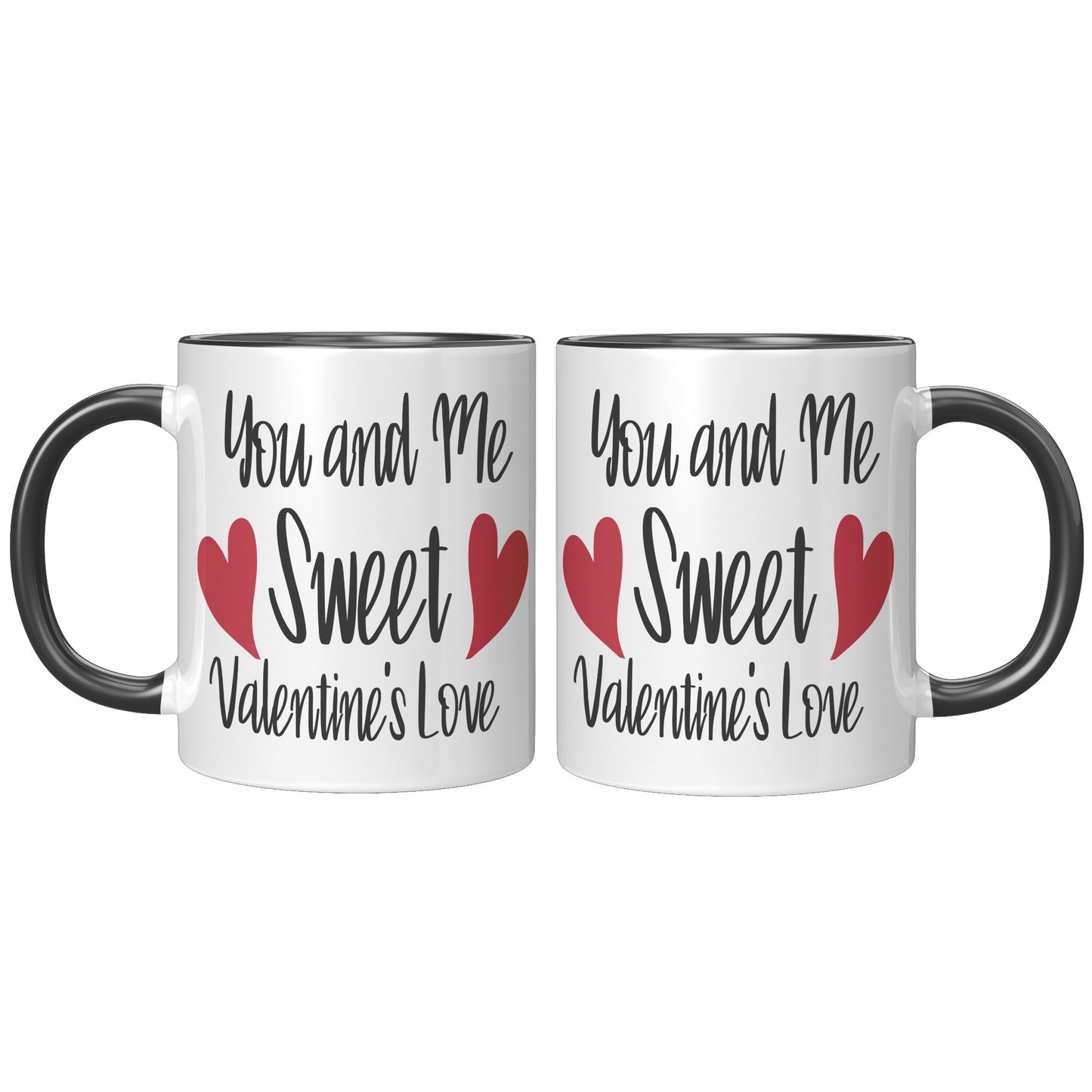 You and me sweet valentine's love