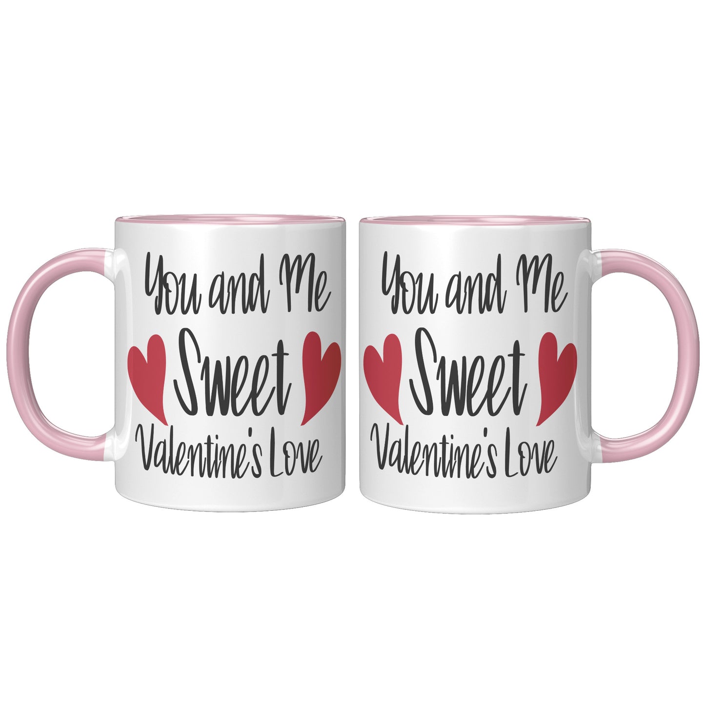 You and me sweet valentine's love