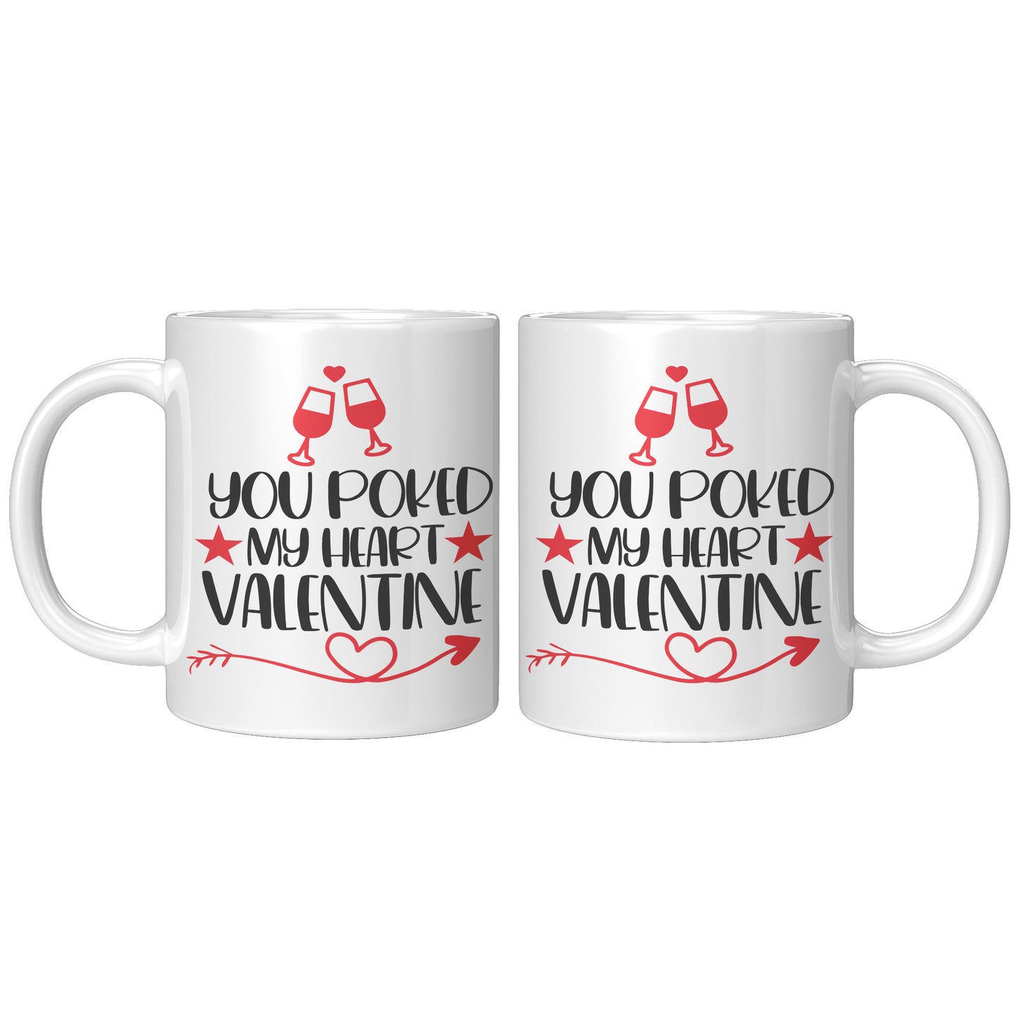 You poked my heart valentine